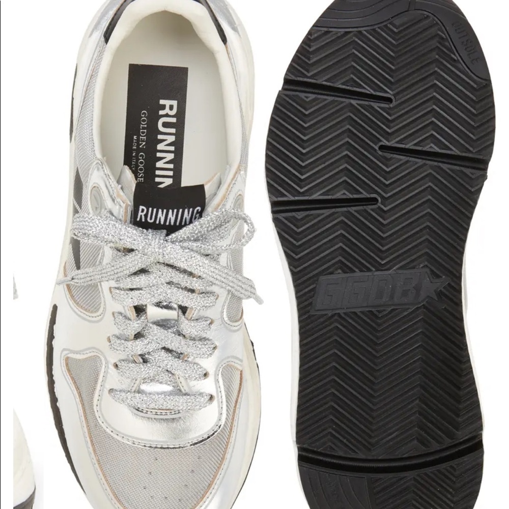 Golden goose running shoes suede 39